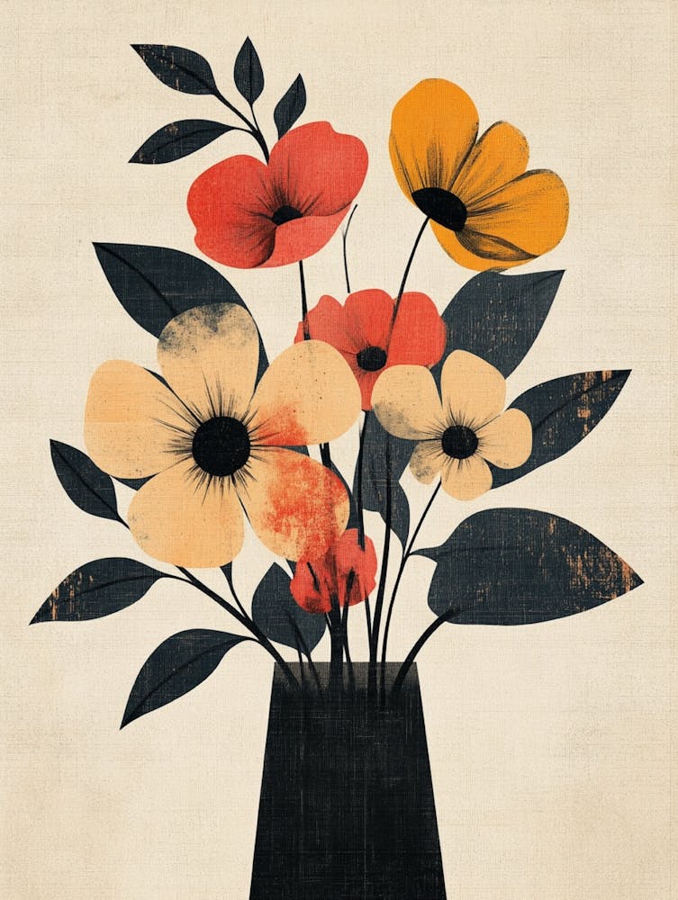 Flowers In A Vase 168