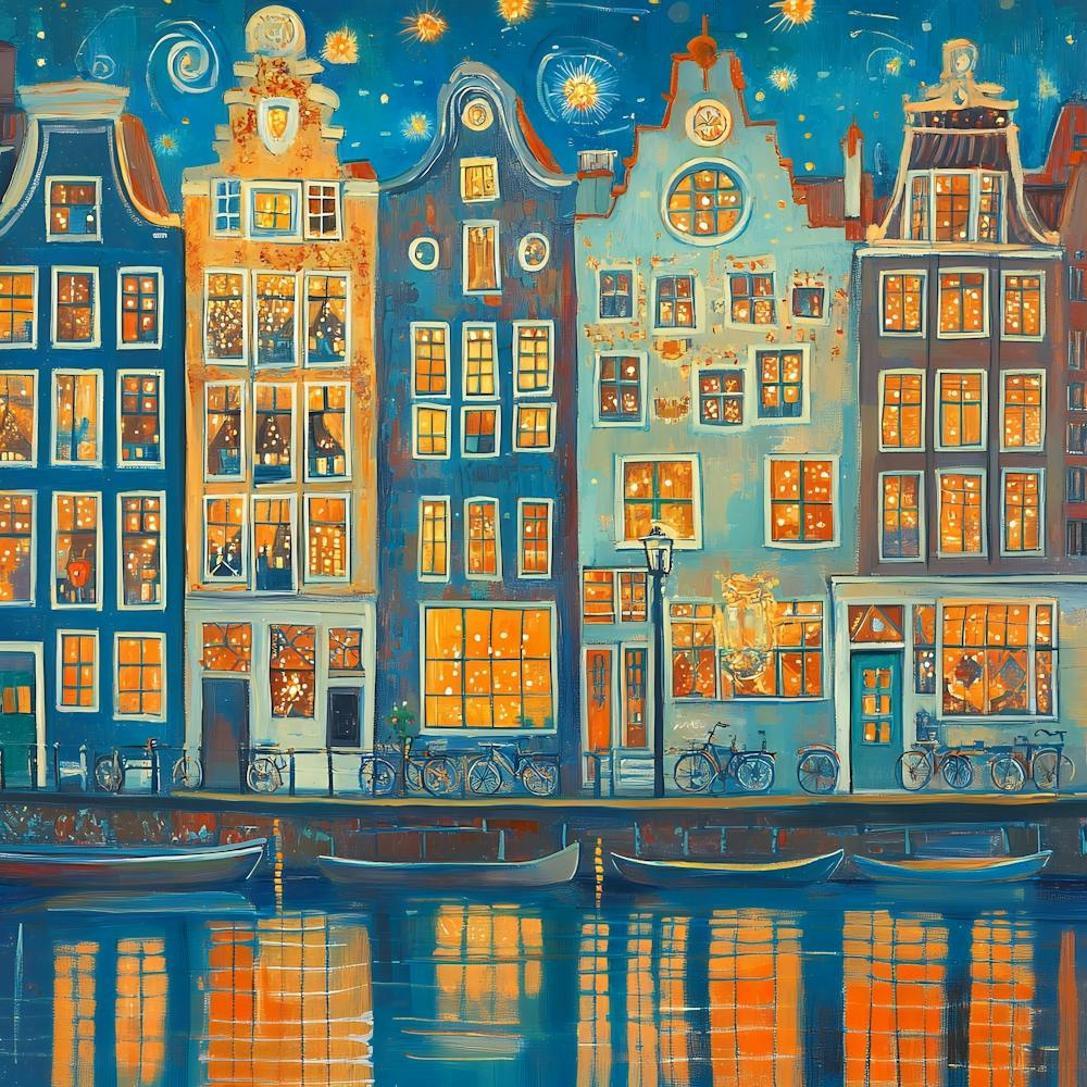 Amsterdam At Night 6