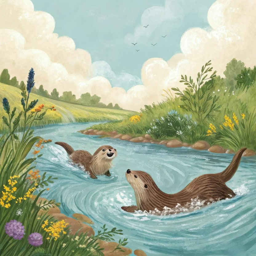 Otter In The River