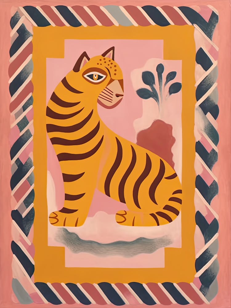 Pink Folk Tiger 3