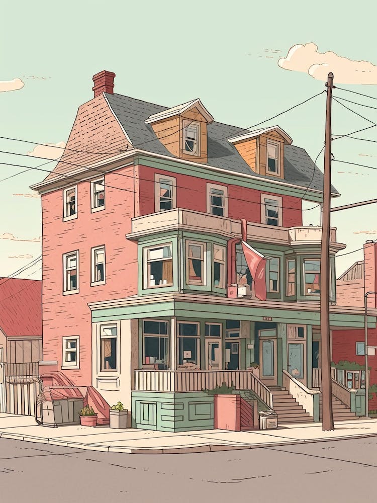 Toronto Canada Travel Illustration 4