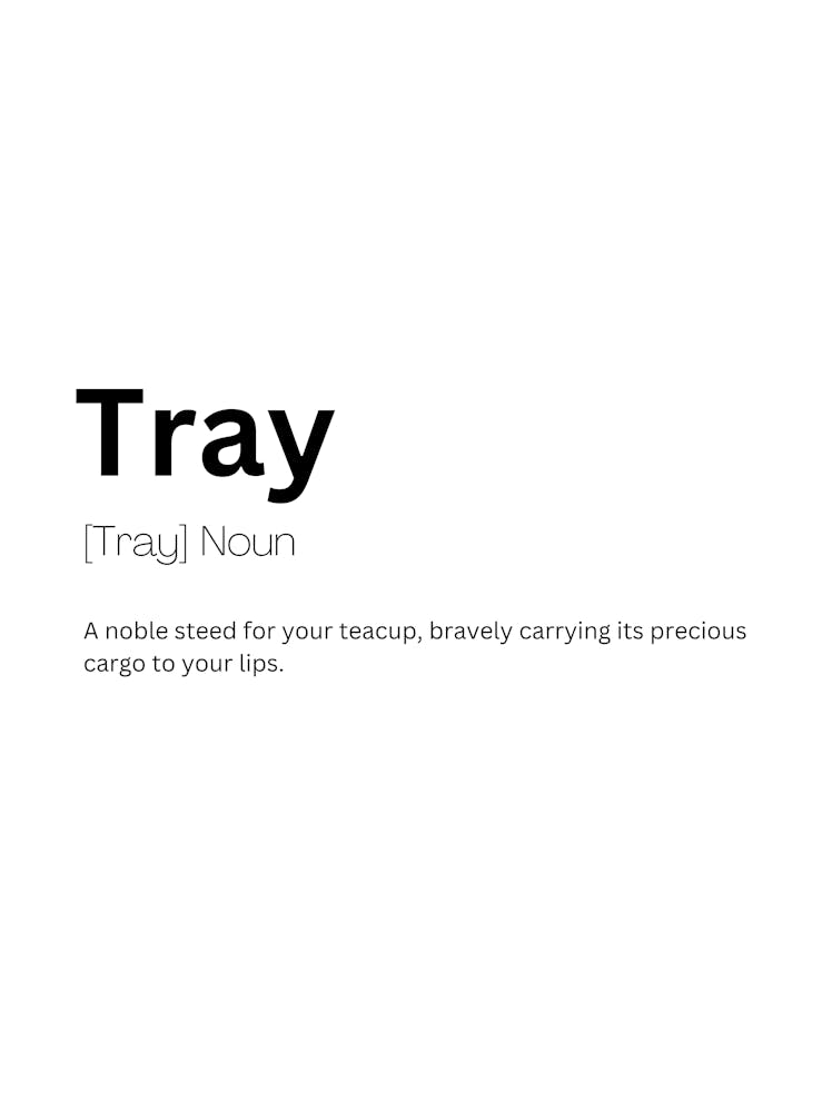 Tray Definition Meaning