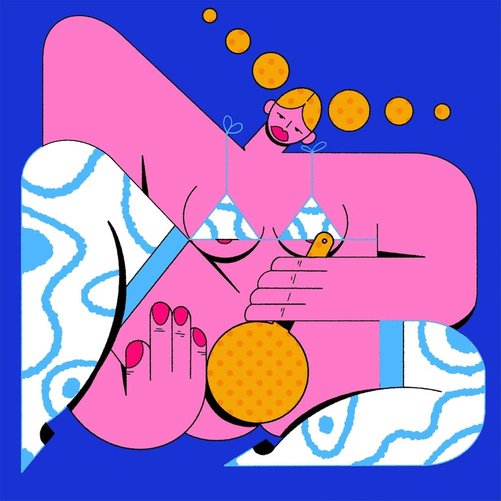 Dear Body Pink & Blue Square