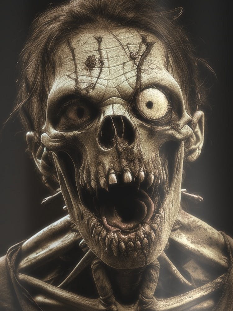 Halloween Monster | HalloweenArt, SpookyDecor, MonsterMash, CreepyCrawlies, ScaryArt, HalloweenDecor, MonsterMadness, HauntedHome, GhoulGang, SpookySpectacle, FrightNight, Boo-tifulArt.
