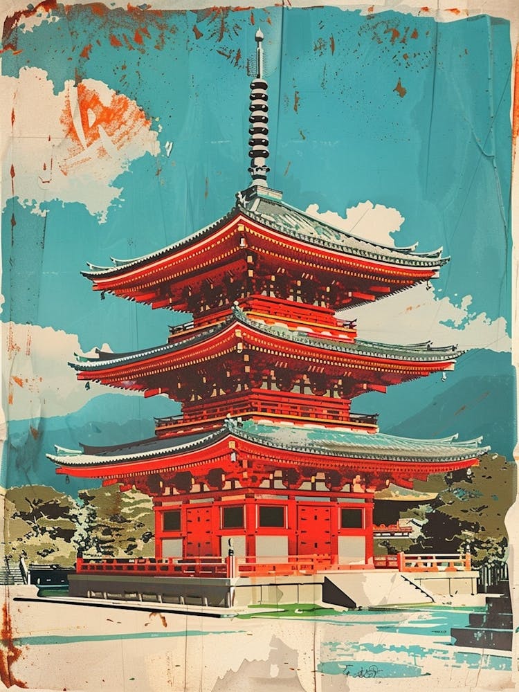 Todai Ji Temple Mid Century Modern 4