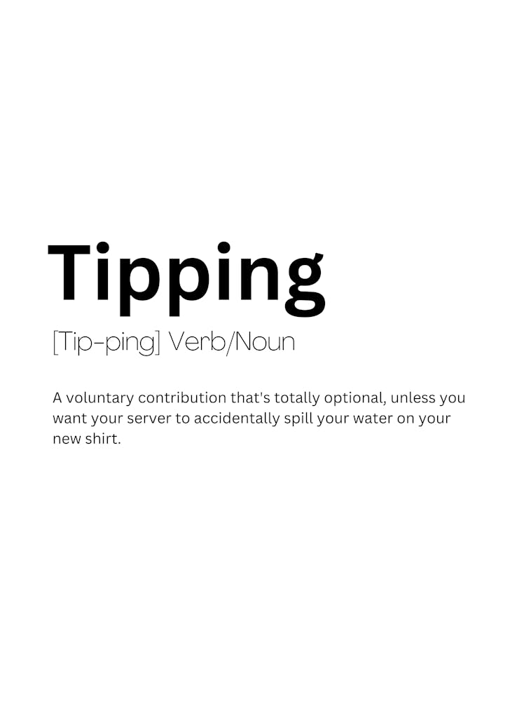 Tipping Definition Meaning