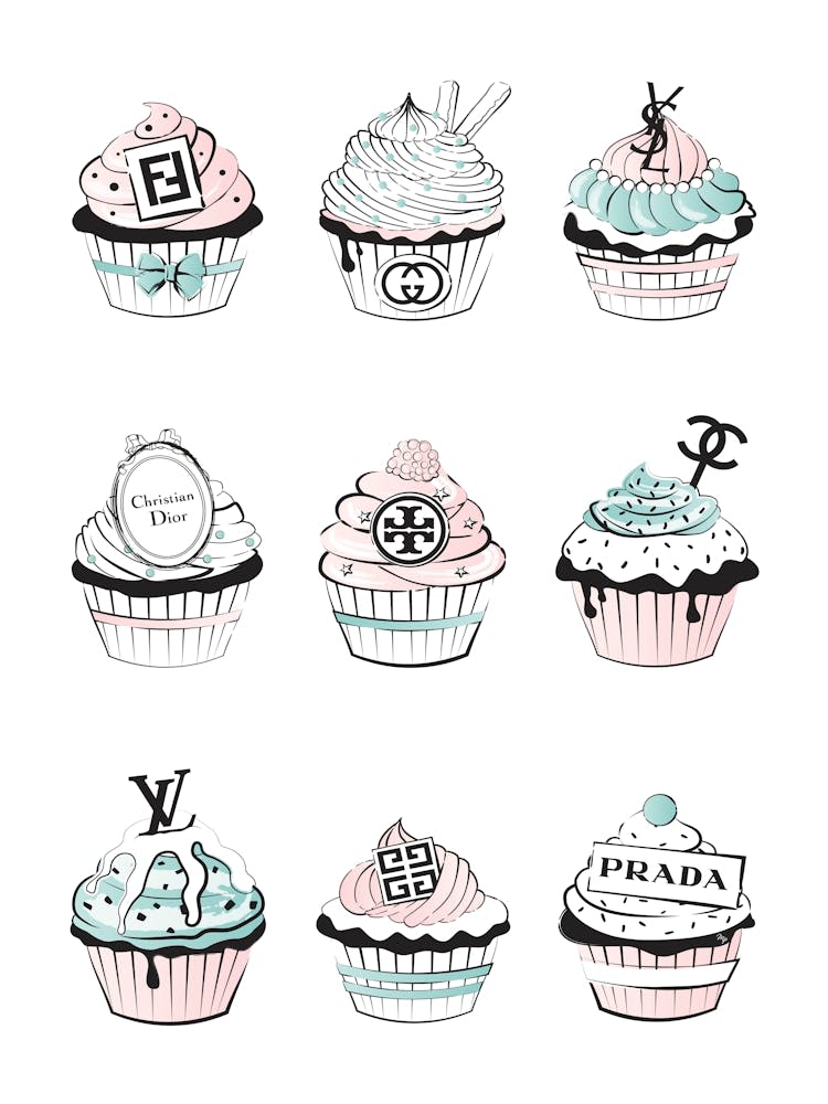 Fashion Cupcakes