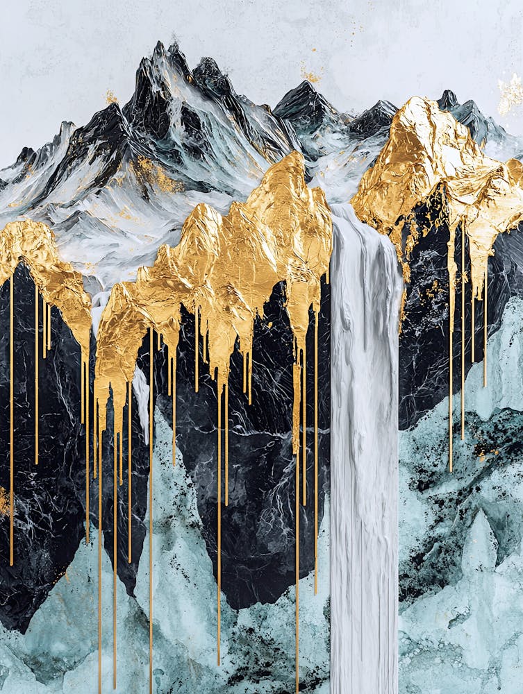 Altai Splendor Gilded Abstraction