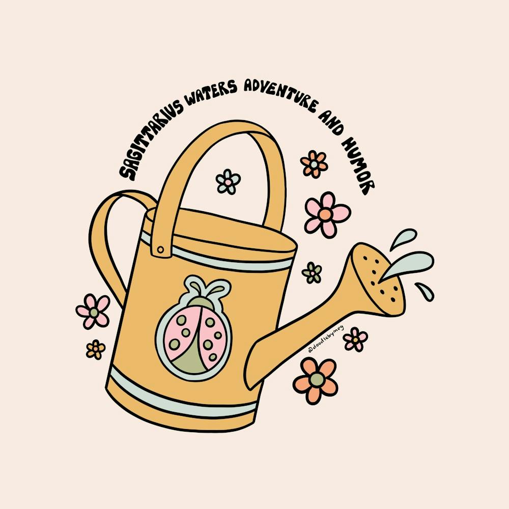 Sagittarius Watering Can