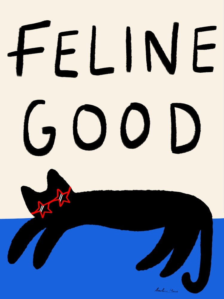 Feline Good Blue