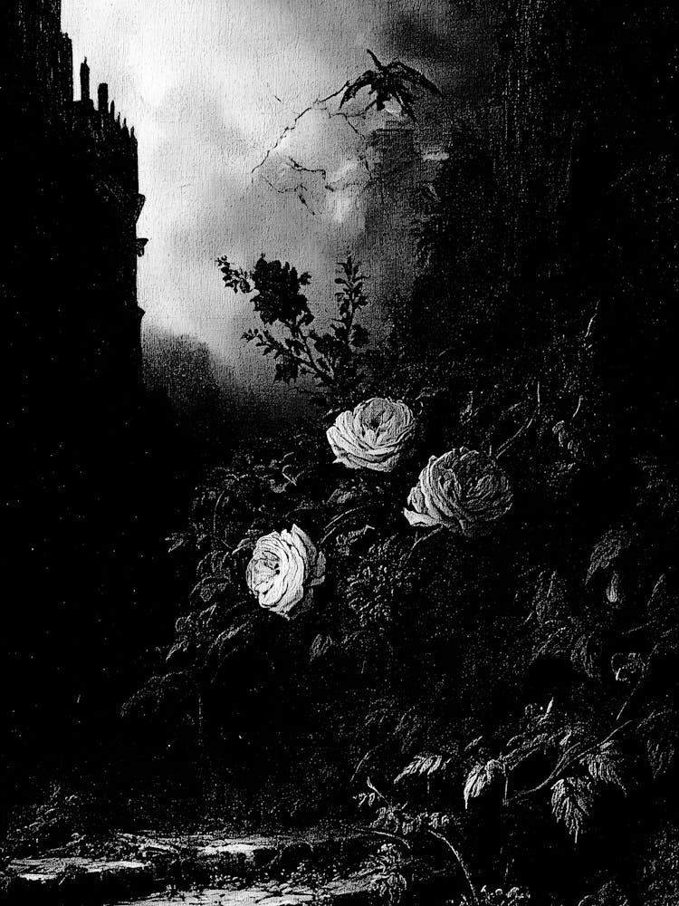 Roses dans la Nuit