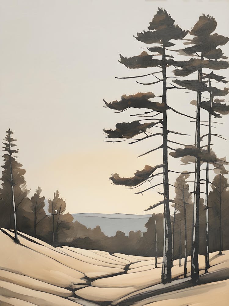 Pine Trees, Neutral Mountains