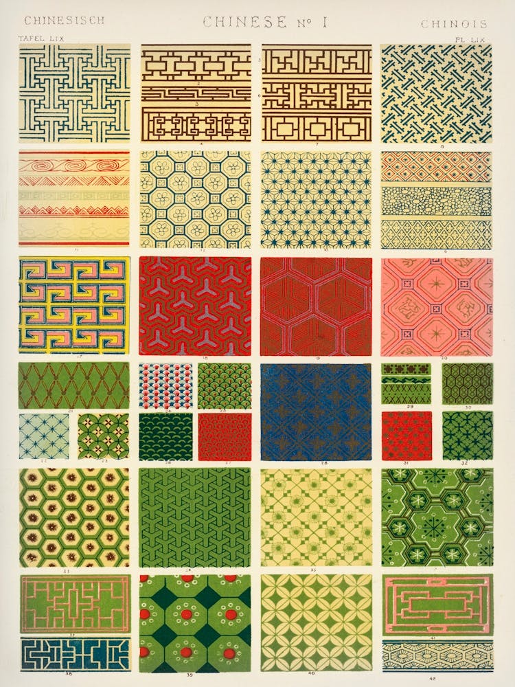 Vintage Pattern, Owen Jones 