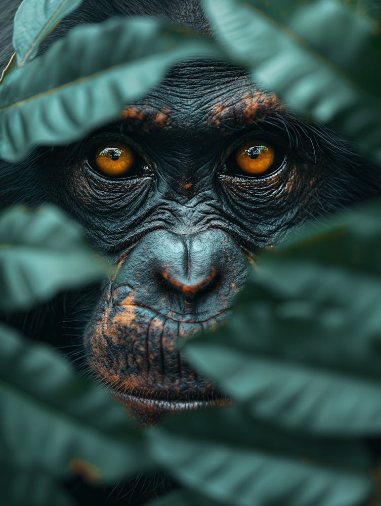 Chimpanzee Portrait