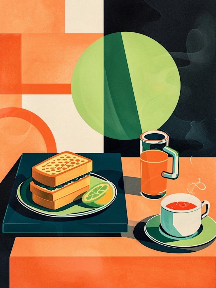 Art Deco Breakfast