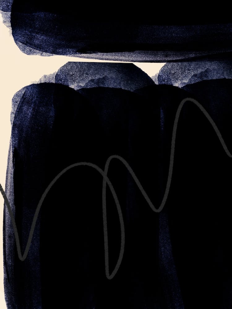 Black Abstract Art 3