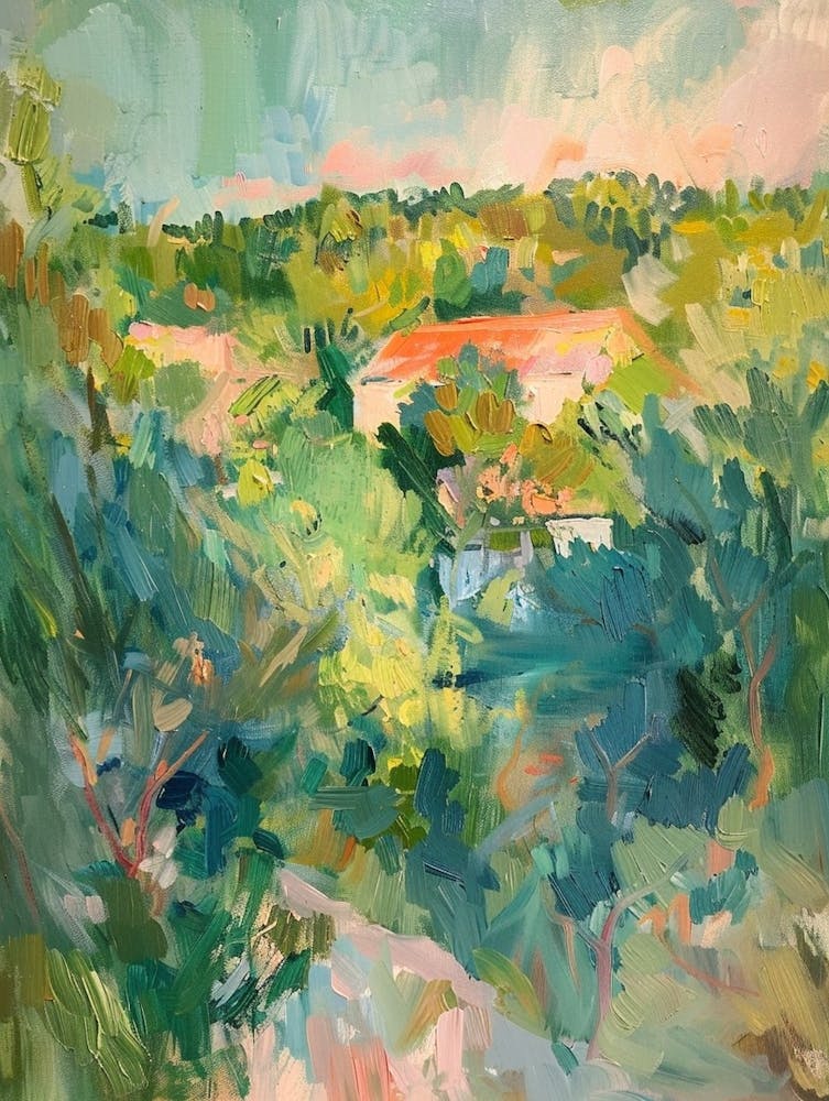 The Blanton Museum Of Art Austin Texas Oil Painting 2