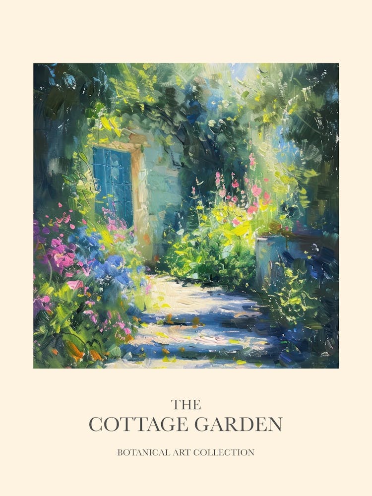 Cottage Garden Wild Garden 7 - Affiche