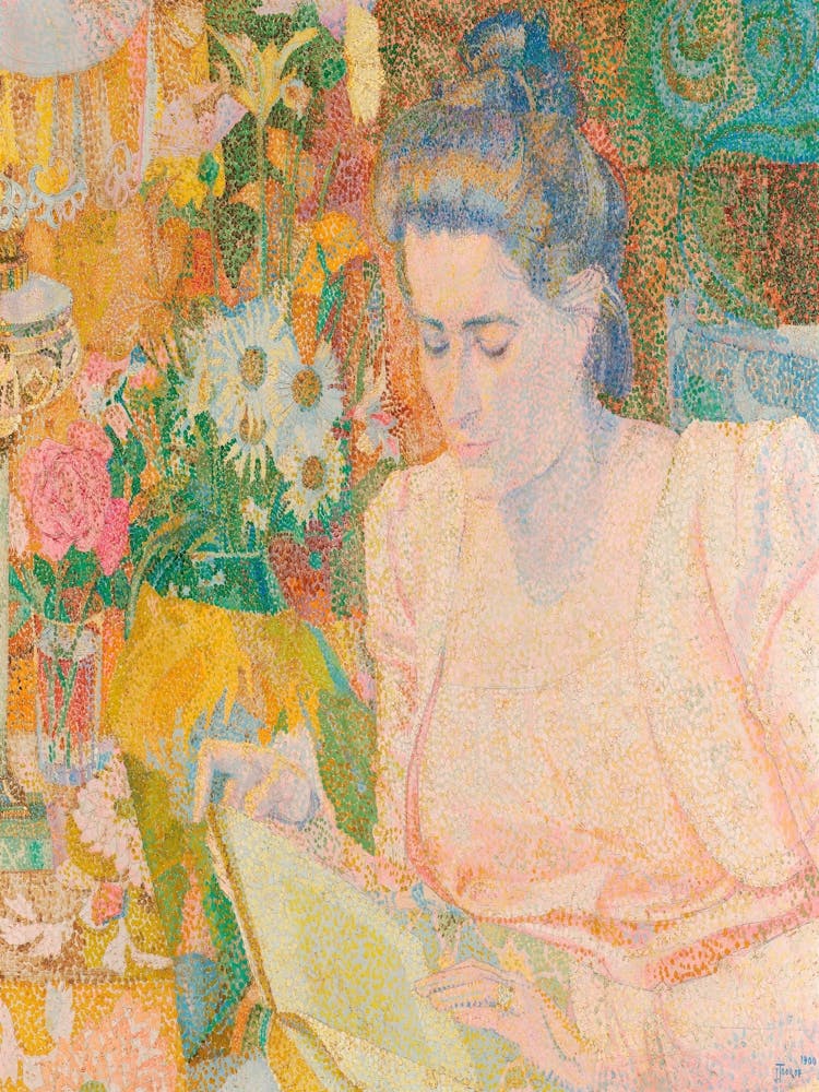 Woman Reading A Book 1