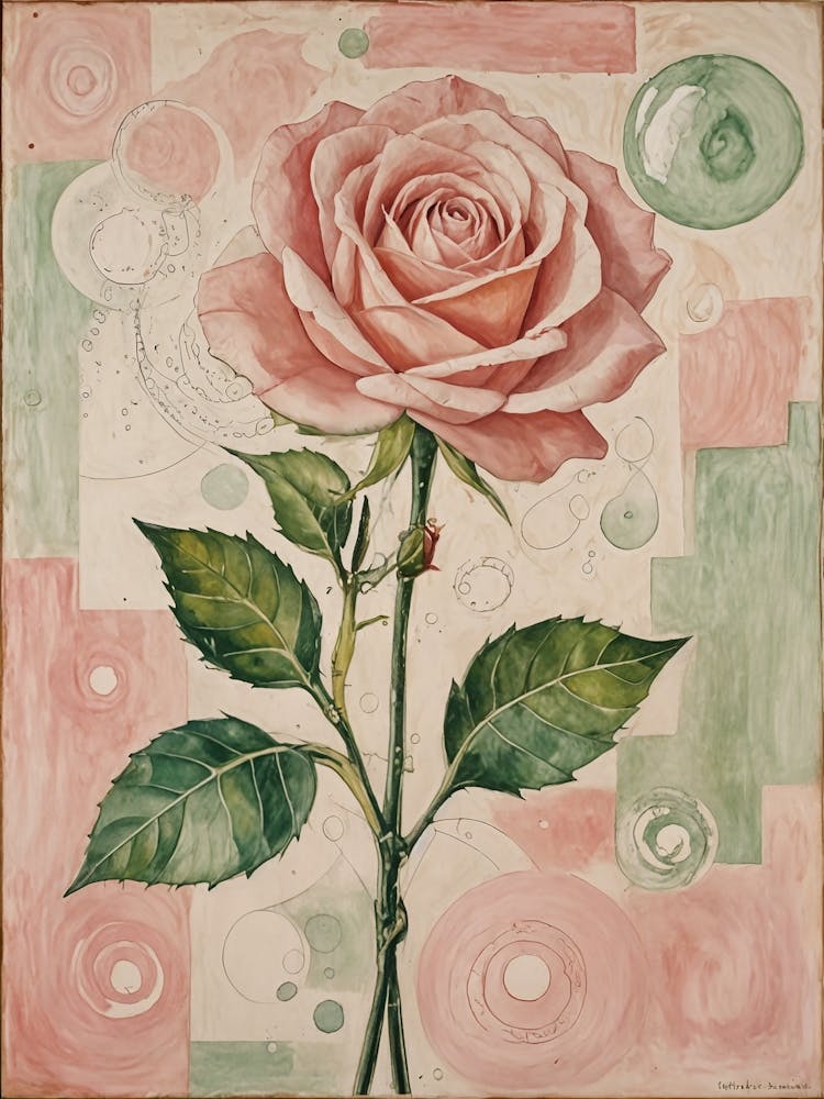 Pink Rose no 1