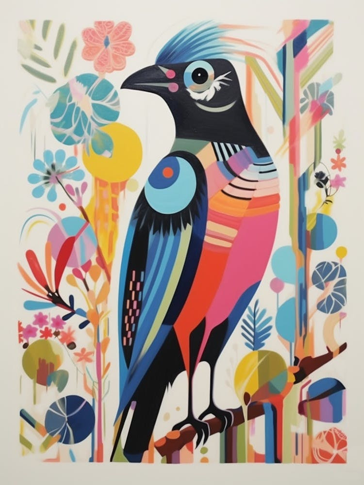 Colourful Scandi Bird Osprey 1