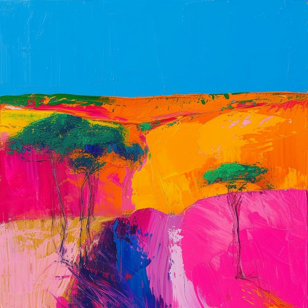 Abstract Travel Collection Maasai Mara National Reserve Kenya 3