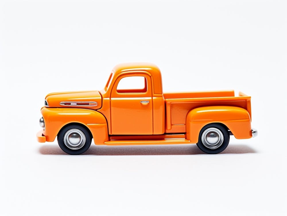 Toy Car 49 Ford F1 Orange