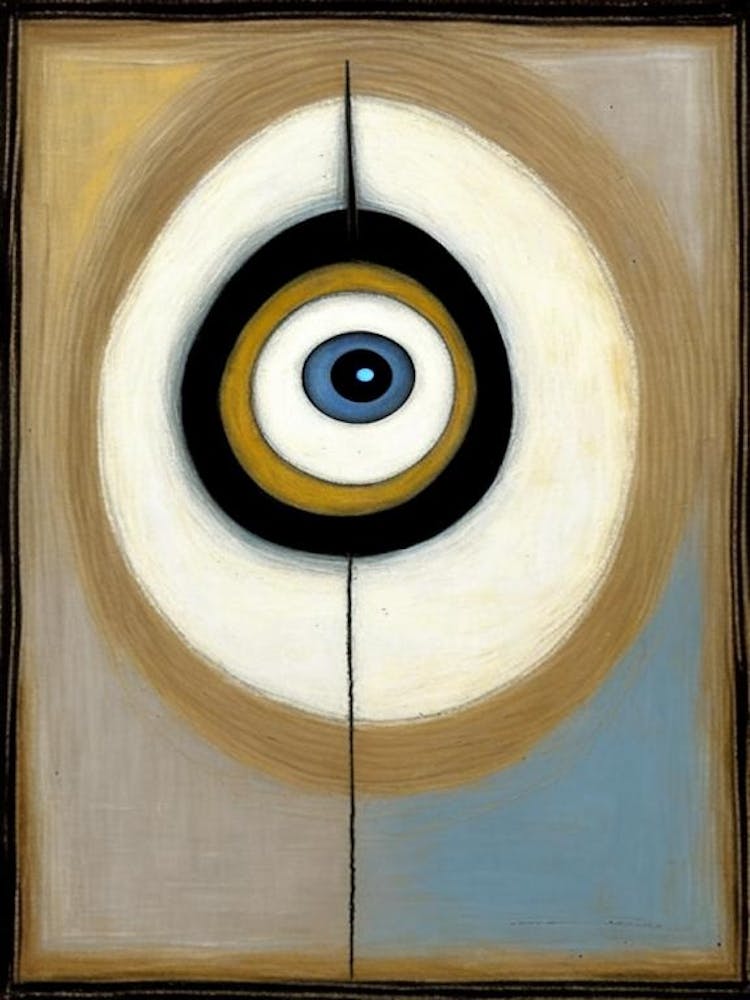 Connection, Symbol, Third Eye Rothko Neutral