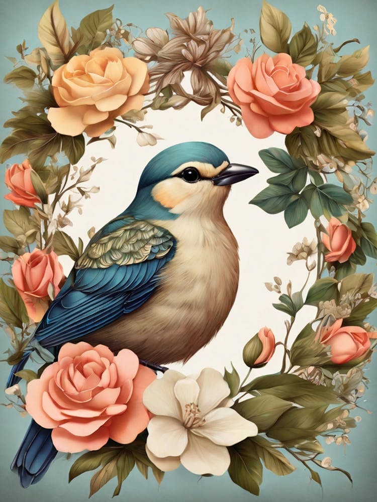 Bird In A Wreath 19