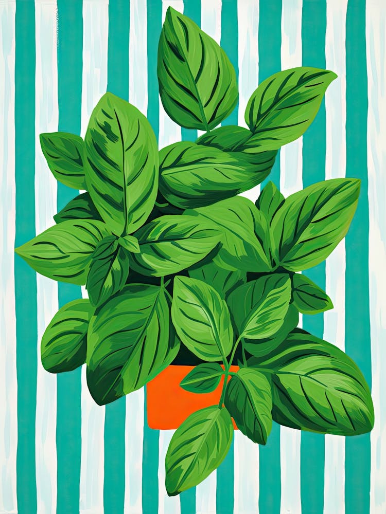 Basil Summer Illustration 4