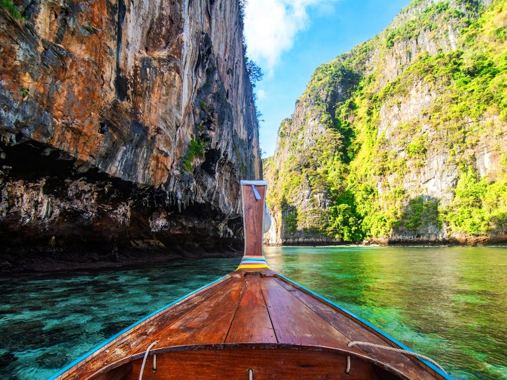 Thailand. Boat view. Maya Bay #3