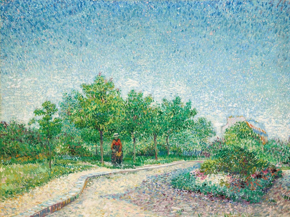 Square Saint Pierre, Paris, Vincent Van Gogh