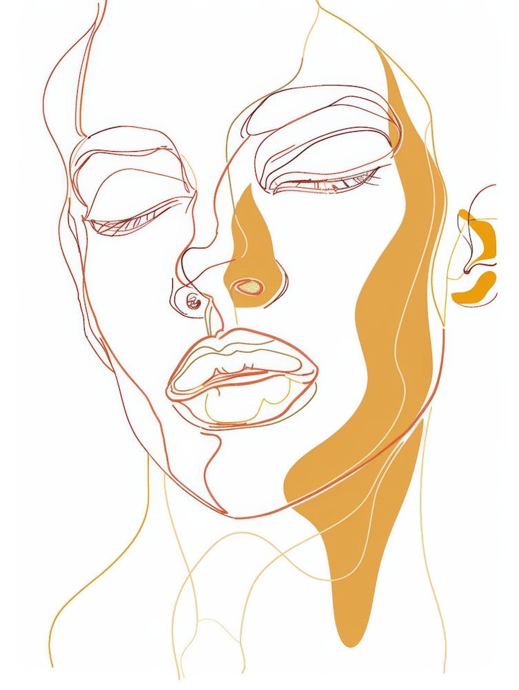 Face Of A Woman 80