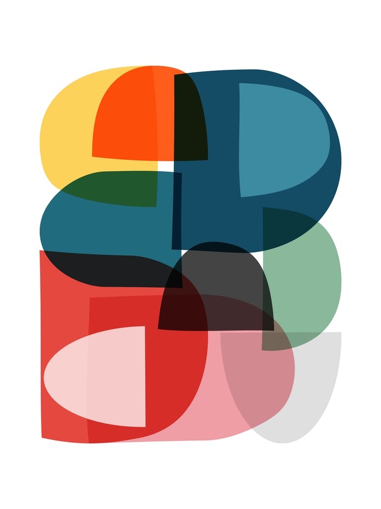 Bold Abstract Modern Art B