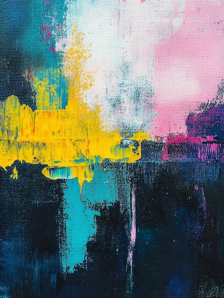 Dark Background With Splashes