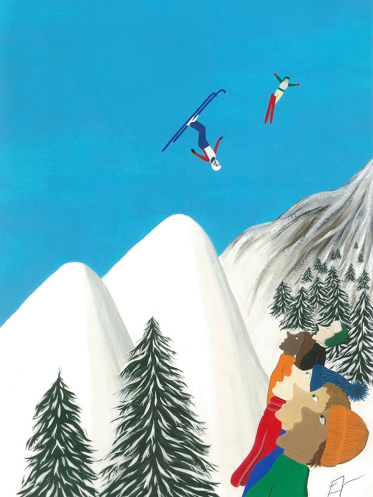Aerial Skiing
