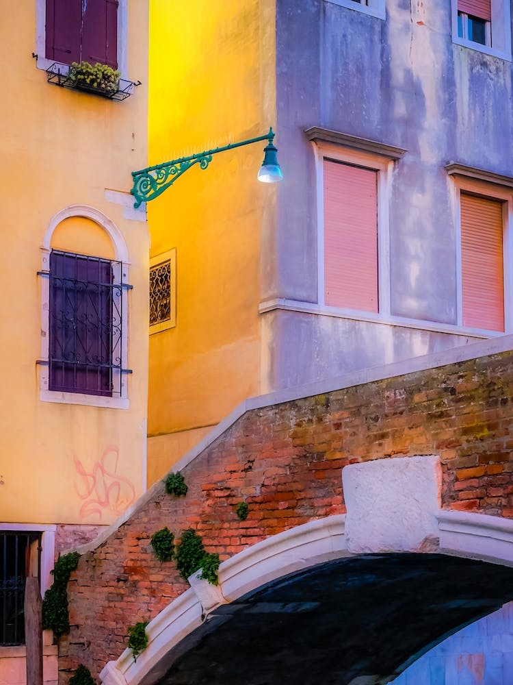 Ruhige Ecke von Venedig