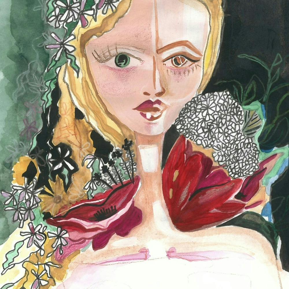 In Her Garden (2)