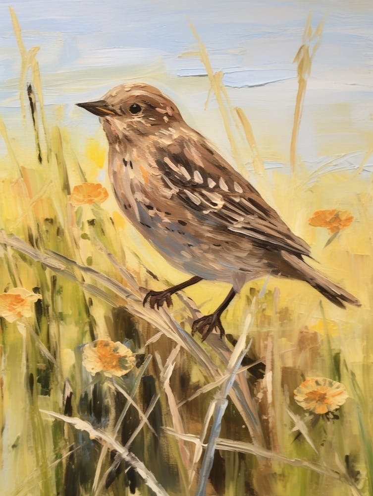 Bird Painting Cuckoo