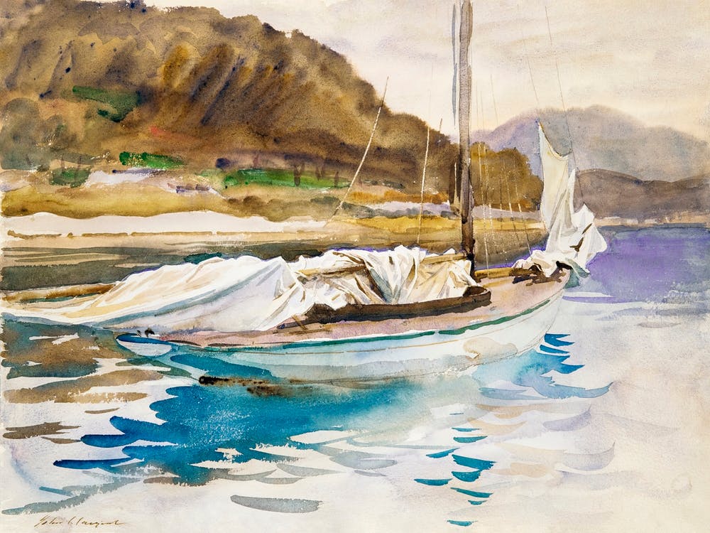 Idle Sails (1913), John Singer Sargent