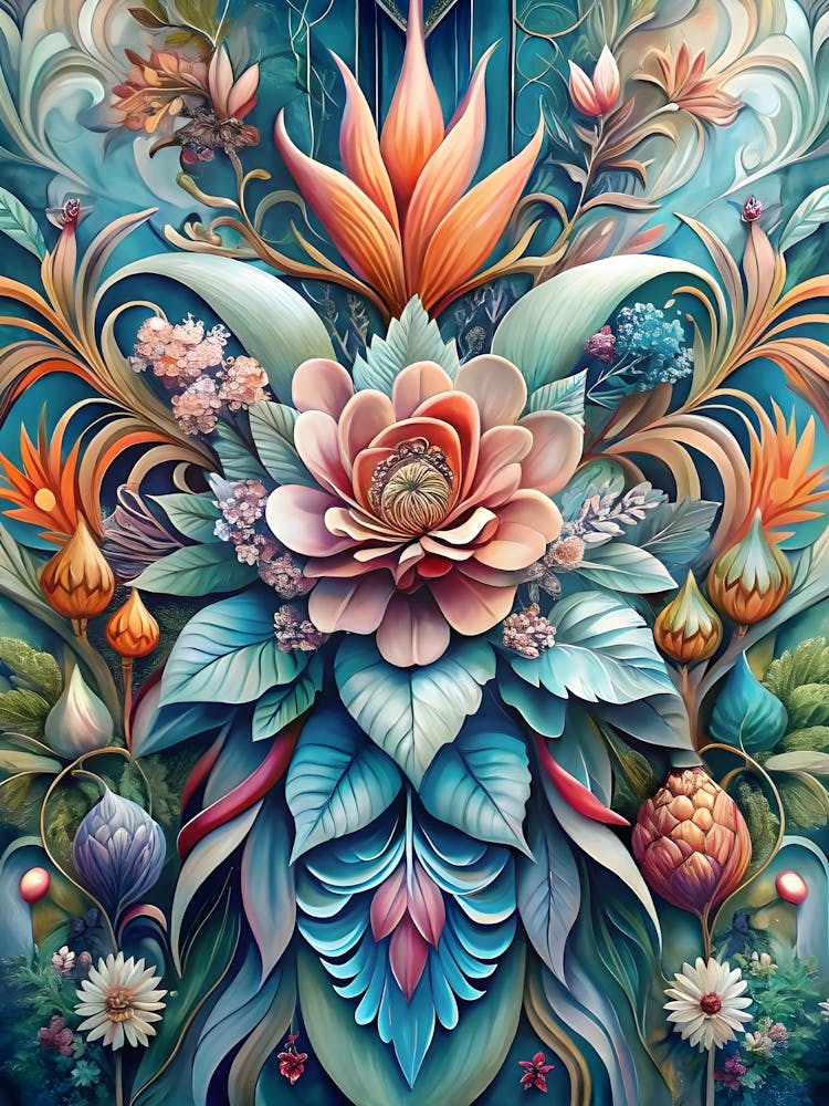 Psychedelic Flowers 2