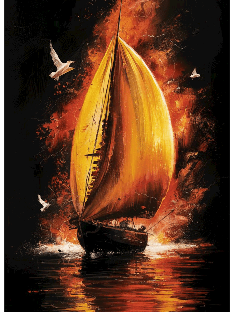 Sailboat at Sunset