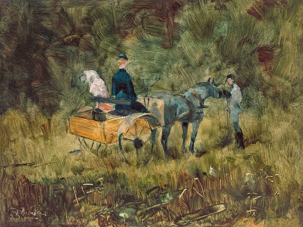 The Trap (1880), Henri de Toulouse-Lautrec