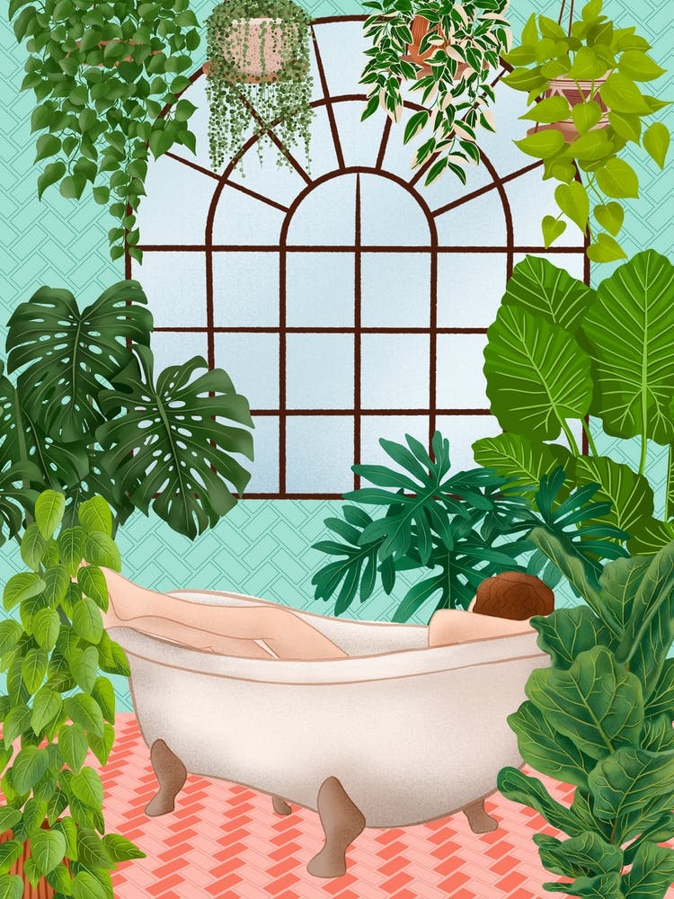 Plant Lady Bathroom
