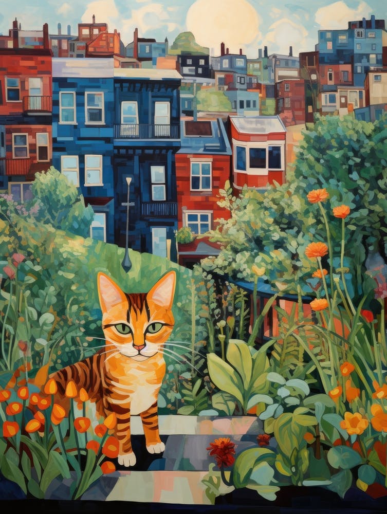 Cat In The City