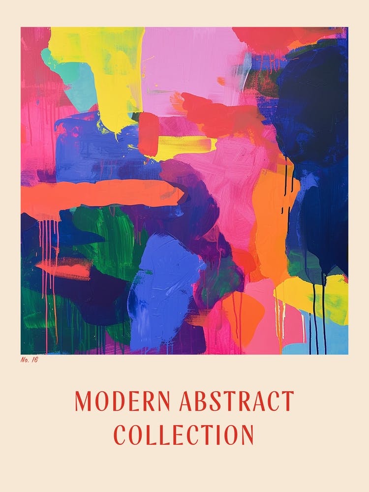 Modern Abstract Collection Poster 16