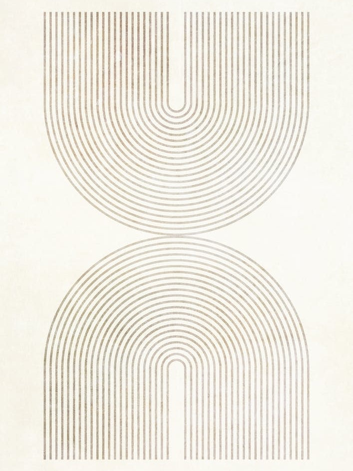 Boho Neutral Mid Century B