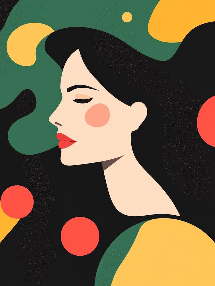 Portrait D'Une Femme 655