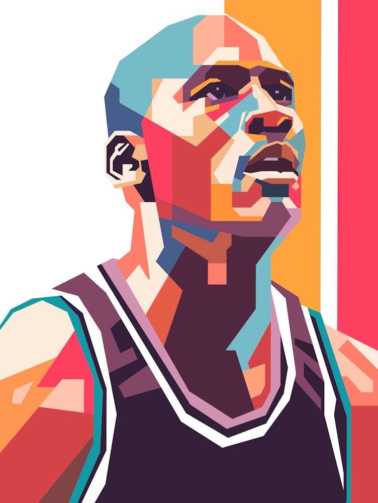 Michael Jordan wpap art