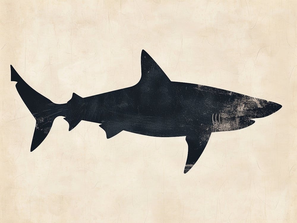 Goblin Shark Silhouette 2